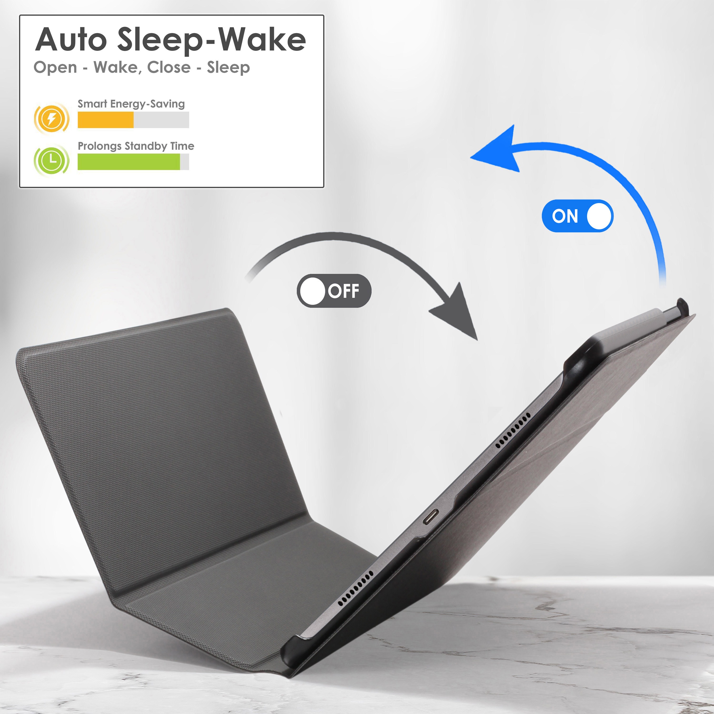 Lenovo Tab P11 Pro Case, Cover, Protective Stand, Smart Auto Sleep Wake